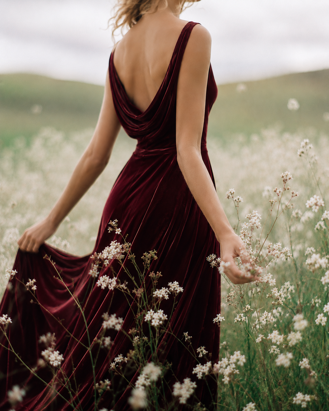 Blush lace matric farewell gown